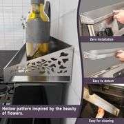 Magnetic Stove top Shelf, 30" Length, Stainless