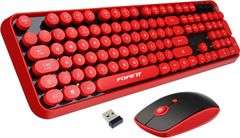 Wireless Keyboard and Mouse Combo, 104 Keys