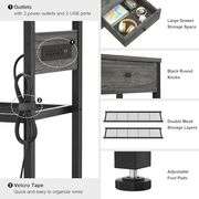47' Entryway Table with Outlets and USB Ports