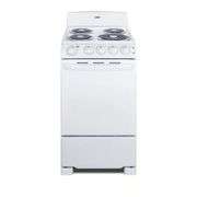 20 in. 2.3 cu. ft. Electric Range in White