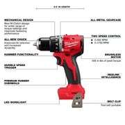 Milwaukee M18 Lithium-ion Brushless Cordless Kit