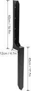 Fence Post Anchor Spike Support (4pack)