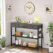 47' Entryway Table with Outlets and USB Ports