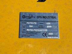 2025 CFG PD750-PZ Skid Steer Post Driver