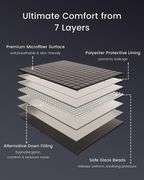 ZonLi Weighted Blanket (60"x80", 20lbs, Grey)