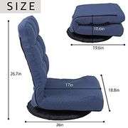 Swivel Floor Chair, Multipurpose Gaming Chair
