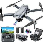 Drone with 4K Camera RC Quad, 46Mins Flight Time.