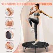 BCAN Mini Trampoline, 40"/48" Fitness Rebounder