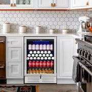 Hooure 24 in. Built/Freestanding Beverage Fridge