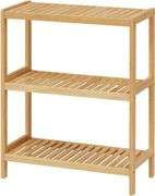 Bamboo 3-Tier Utility Storage Shelf