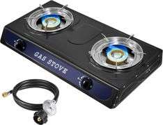 2 Burners Outdoor Portable Camping Gas Stove