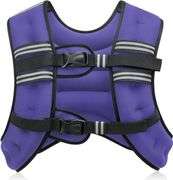 ZELUS Weighted Vest, 6lb-30lb, Reflective Stripe