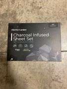 Charcoal Infused Sheet Set-King Size