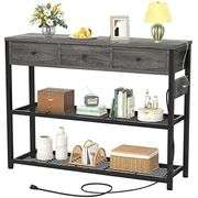 47' Entryway Table with Outlets and USB Ports
