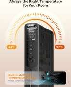 Reekie Space Heater, 1500W Infrared, Indoor Use