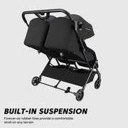 Mompush Lithe Double Ultralight Stroller 2 Seats