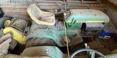 John Deere 212 Lawn Tractor w/ Rototiller