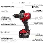 Milwaukee M18 FUEL Cordless Combo Kit