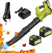 Electric Cordless Leaf Blower, 540 CFM/170 MPH