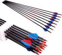 Archery Carbon Arrow 28-30 inch, 12PCS