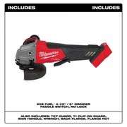 Milwaukee M18 FUEL Cordless Grinder Tool Only