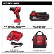 Milwaukee M18 18V 1/2" Drill/Driver Kit