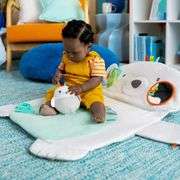 Bright Starts Tummy Time Prop & Play Polar Bear