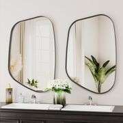 Irregular Wall Mirror 26"x40" Bathroom Mirror