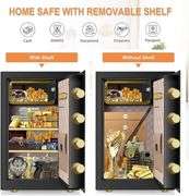 5.1 Cu ft Fireproof Safe (23.61"*14.17"*16.14")