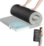 Memory Foam Camping Mattress, Waterproof, Portable