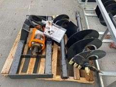 2025 Wolverine ADB-13-1218R Skid Steer Auger Drive with 2 Augers