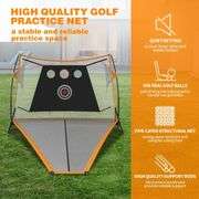 Automatic Return Golf Net for Backyard Driving