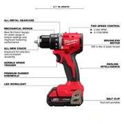 Milwaukee M18 18V 1/2" Drill/Driver Kit
