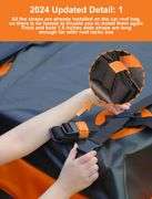 15 Cu Ft Waterproof Car Roof Cargo Carrier