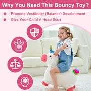 iPlay, iLearn Bouncy Pals Hopping Unicorn Horse