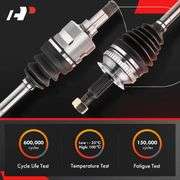 A-Premium Pair (2) Front CV Axle Shaft Assembly