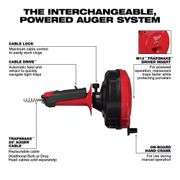 Milwaukee Trap Snake Auger Drain Cleaning Kit