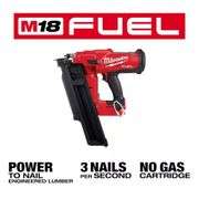 Milwaukee M18 FUEL 18V Brushless Framing Nailer
