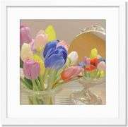 14x14 White Frame Mat for 10x10 Photo