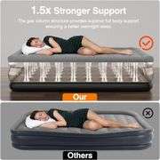 Queen Air Mattress with Built-in Pump, 18"