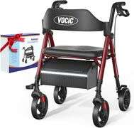 Z21 Rollator Walker, 8" Wheels, 330lb