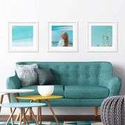 14x14 White Frame Mat for 10x10 Photo