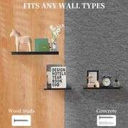 JOOM Small Metal Wall Floating Shelf, 20 in