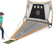 Automatic Return Golf Net for Backyard Driving