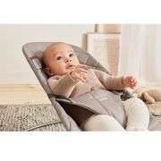 BabyBj rn Bouncer Bliss Quilt, Sand Gray