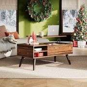 WLIVE Lift Top Coffee Table with Storage