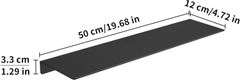 JOOM Small Metal Wall Floating Shelf, 20 in