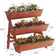 3-Tiers Raised Garden Bed (Large)
