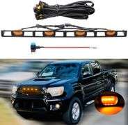 Amber LED Lights 4PCS Front Grille Raptor Lamps