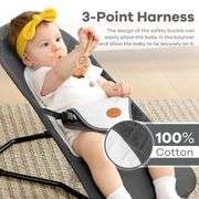 HKAI Baby Bouncer, Portable Seat, 0-18 Months
